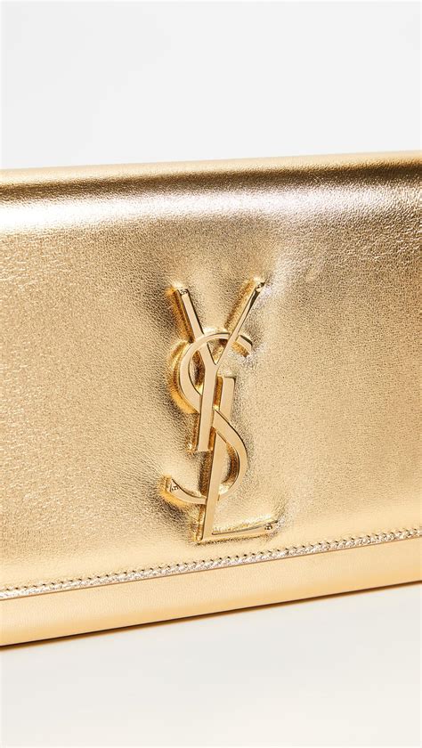 ysl jolie clutch|YSL metallic clutch.